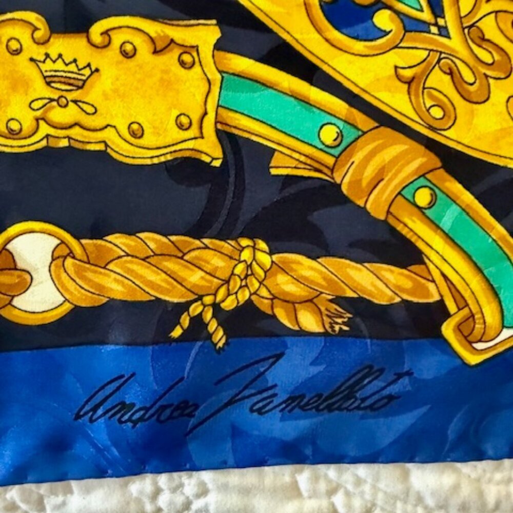 andrea zanellotti medusa scarf pattern - Picture 3 of 5